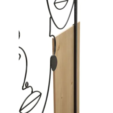 Płyta ścienna FACES Ferro i Wood 63x2x90 cm